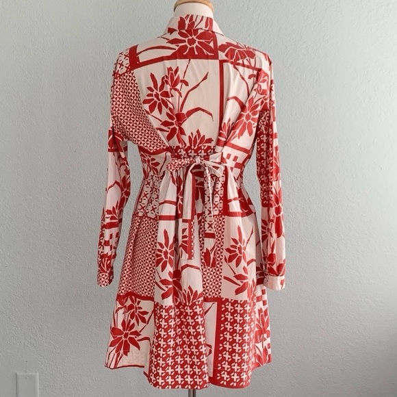 Anthropologie Maeve Printmaker Shirt Dress - Picture 8 of 14